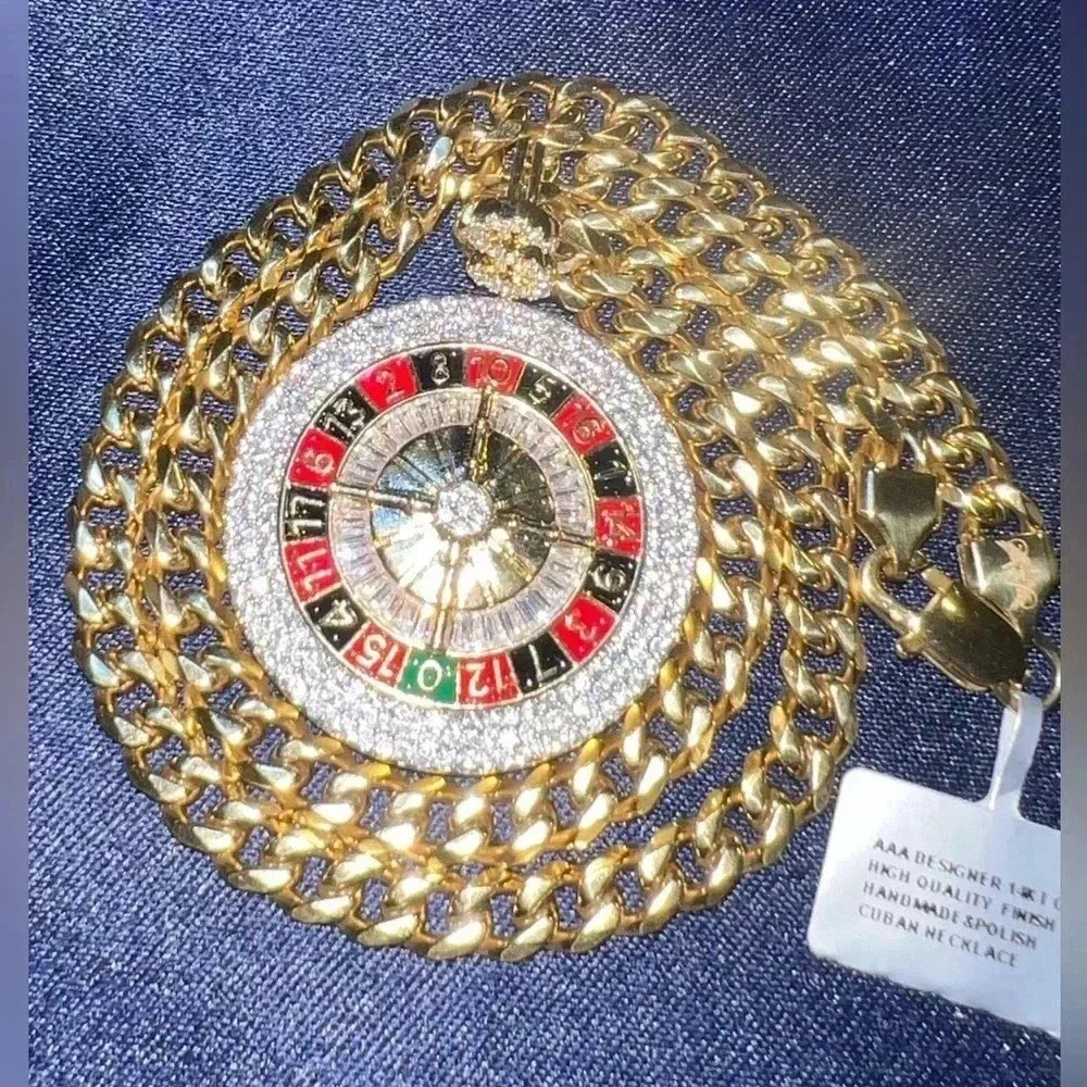 Roulette Game necklace